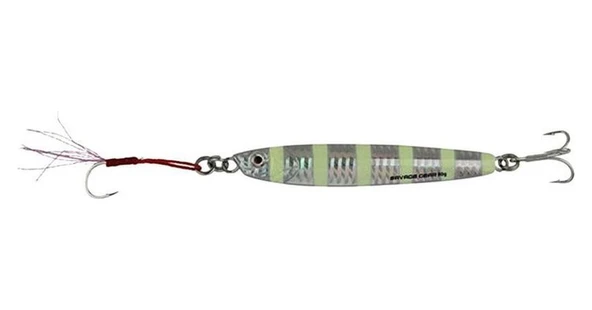 Savage Gear Slim Minnow Jig 10gr 5,9cm Zebra Glow '+001 ürün görseli