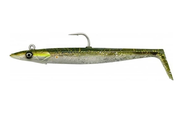 Savage Gear Sandeel V2 12 Cm 22 Gr Green Silver 2+1 ürün görseli