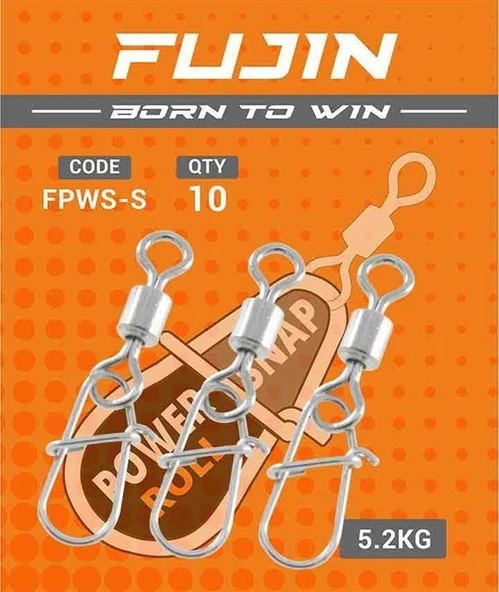 Fujın Power Roll Snap  S 5.2Kg Çekerli Klips 8682118513539 ürün görseli