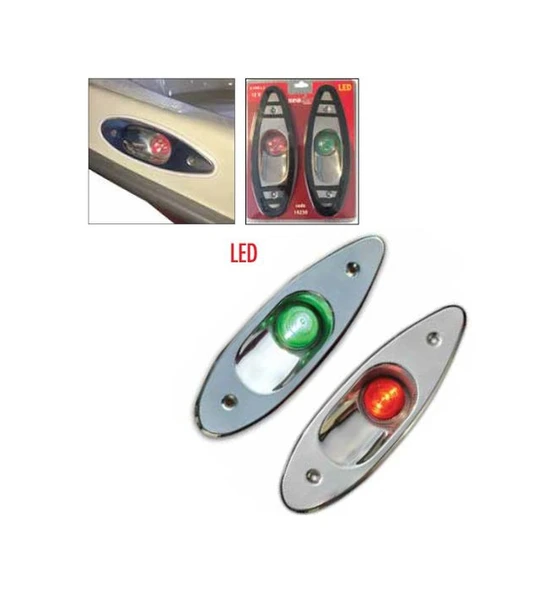 Sealux Gömme Burun Feneri Takım Led 12V