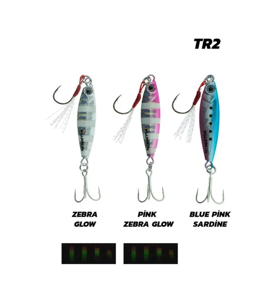 Fujin Jig-x Trio 3'lü Micro Jig 15 Gr. Tr2 15Gr - 2