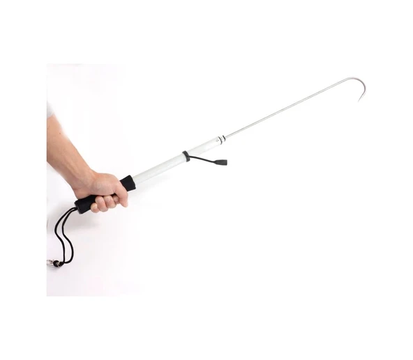 MSO Olta Balıkçılık Alüminyum & Paslanmaz Çelik Teleskopik Kakıç 120 CM - Resim 7