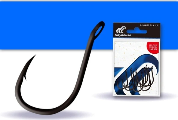 Hayabusa Hchn 018 Delikli Papağan Olta İğnesi Black Nikel No:1 ürün görseli