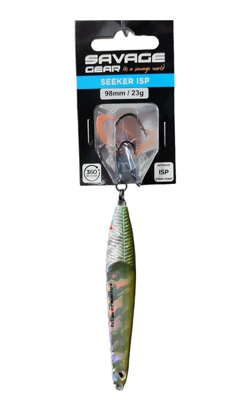 Savage Gear Seeker Isp 98mm 23g Suni Yem Green Silver Green Silver ürün görseli