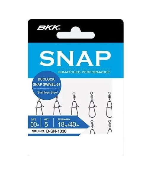 Bkk Duolock Snap Swivel-51 Fırdöndü Bkk-1 ürün görseli