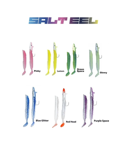 Fujin Salt Eel -034 Glow Eel Slt1012 10Cm 12Gr - Resim 2