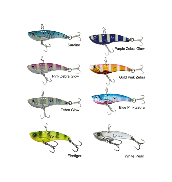 Savage Gear 3d Vıb Blade 3.5cm 4gr. Gold Pink Zebra 06-gold Pink Zebra - Resim 3