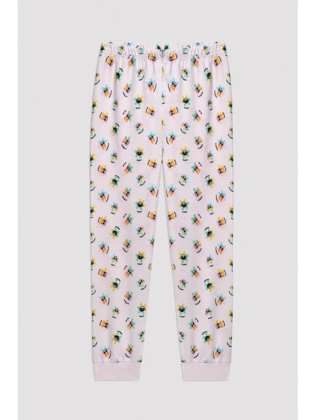 Powerpuff Girs Kız Çocuk Kısa Kollu Pijama Takımı - 3