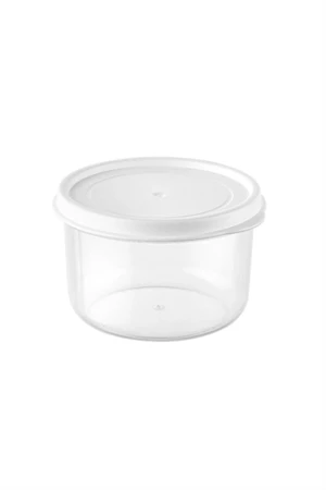 Çok Amaçlı 2 Adet Yuvarlak Saklama Kabı 360 ml - Resim 2