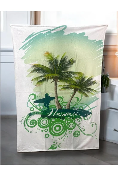 MYSOFTHOME Mysoft Home Plaj Havlusu Baskılı 100x150 Ölçü - 7