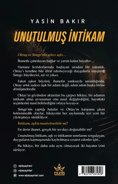 Unutulmuş İntikam- Yasin Bakır- Elpis Yayınları - 2