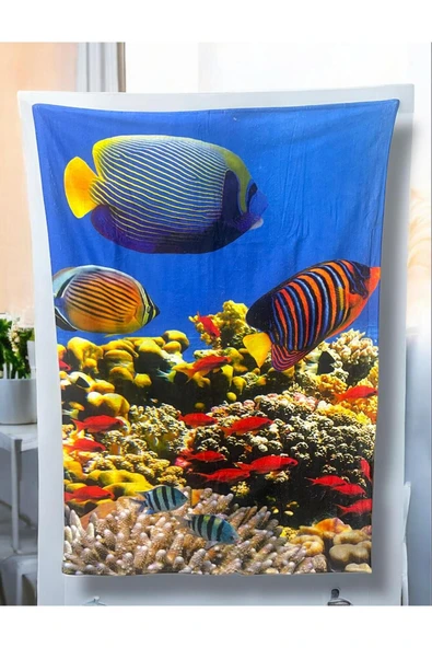 MYSOFTHOME Mysoft Home Plaj Havlusu Baskılı 100x150 Ölçü - 8
