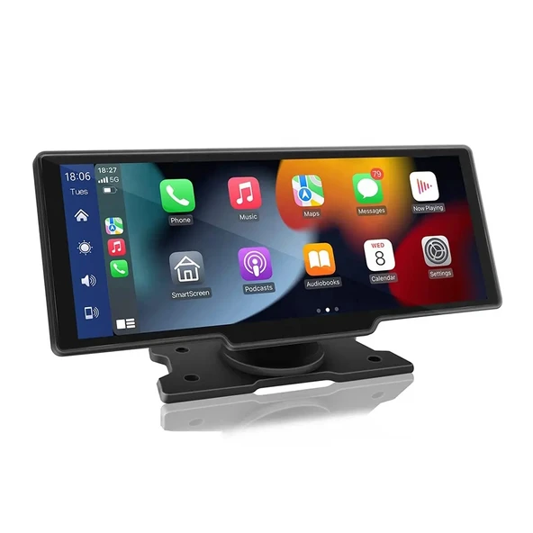 MPIA CP10  256GB Carplay Apple Android Uyumlu 10.2 İnç Büyük Ekran Tak Çalıştır 4K Ön/Arka Çift Kameralı Araç Ekranı - 2