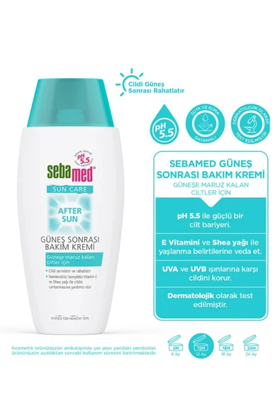 Sebamed After Sun Güneş Sonrası Losyon 100 ml – Cildi Yatıştıran ve Nemlendiren Bakım - 3