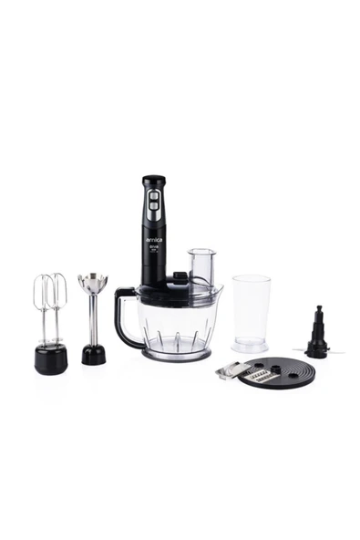 Arnica Diva Pro 1200 W Blender Seti Siyah GH21803