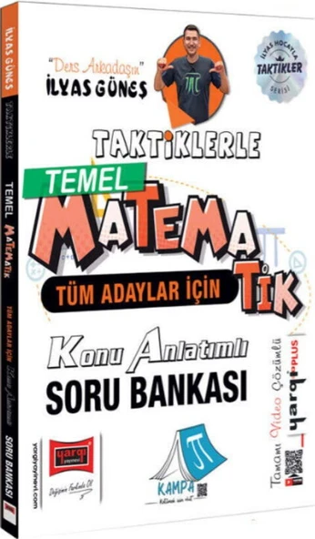 Yargı Yayınları Tüm Adaylar İçin Taktiklerle Temel Matematik Konu Anlatımlı Soru Bankası - 2