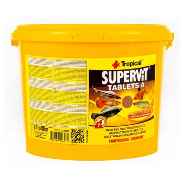Tropical Supervit Tablets A 2Kg 4500 Adet