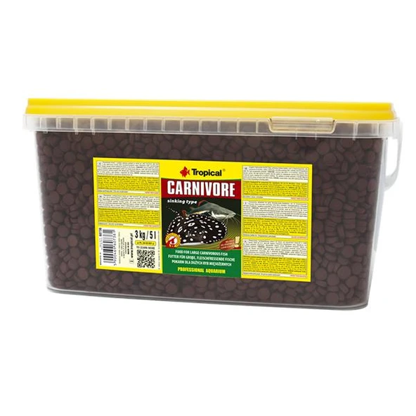 Tropical Carnivore 5Lt 3Kg