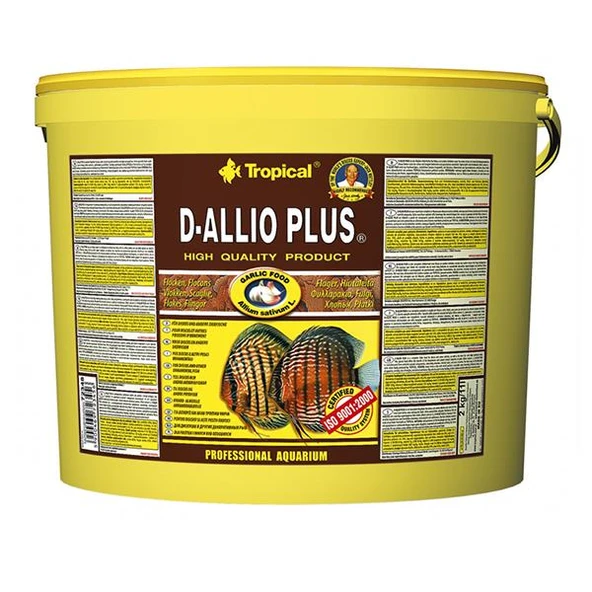 Tropical D-Allio Plus Flakes 11Lt 2Kg