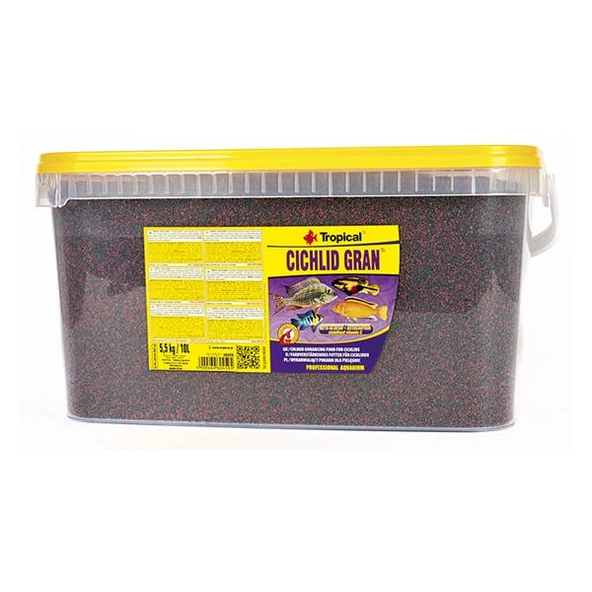 Tropical Cichlid Gran 10Lt 5,5Kg