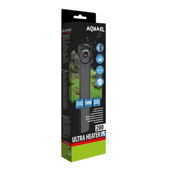 Aquael Ultra Heater Plastik Akvaryum Isıtıcısı 200W