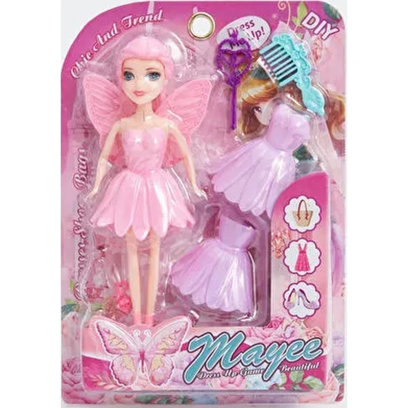 Karteleda Elbiseli Bebek Set - ME017 ürün görseli