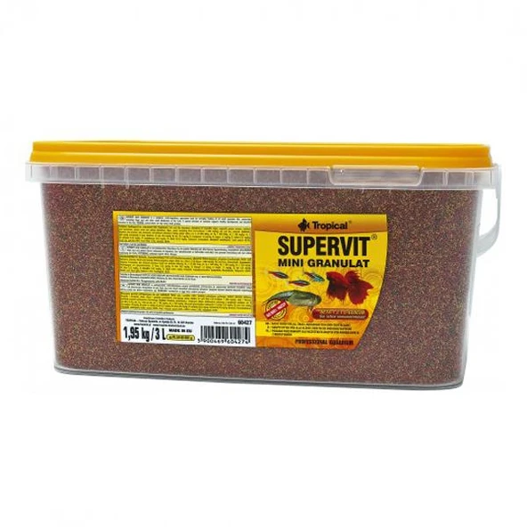 Tropical Supervit Mini Granulat 3Lt 1,95Kg
