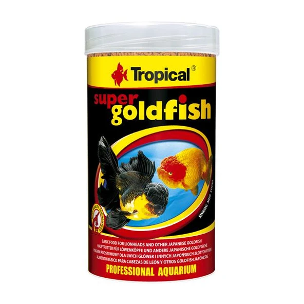 Tropical Super Goldfish Mini Sticks 5Lt 3Kg - 1