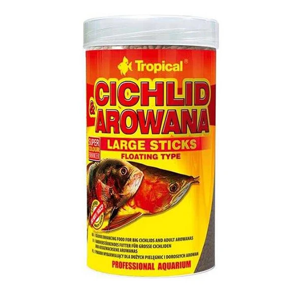 Tropical Cichlid Arowana Large Sticks 250gr Kovadan Bölme - 2