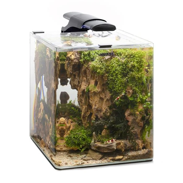 Aquael OptiBent Set 30 Akvaryum Siyah - Resim 2