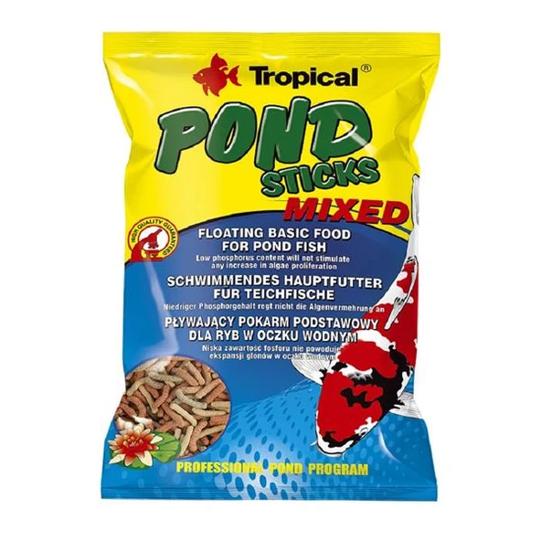 Tropical Pond Sticks Mixed 1000ml 90gr