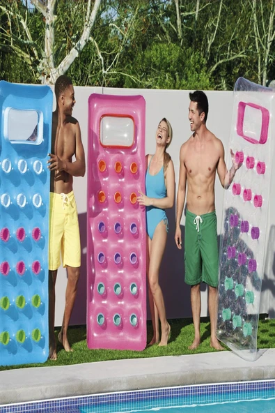 Summer Colors™ Şeffaf Pencereli Deniz Yatağı 1,88 m x 71 cm: Su Altını Keşfederken Güneşlenin! - 7