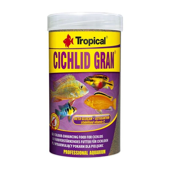 Tropical Cichlid Gran 100ml 55gr ürün görseli
