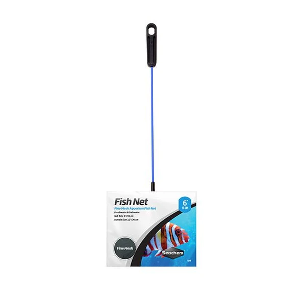 Seachem Fish Net Fine Mesh Kepçe 15cm