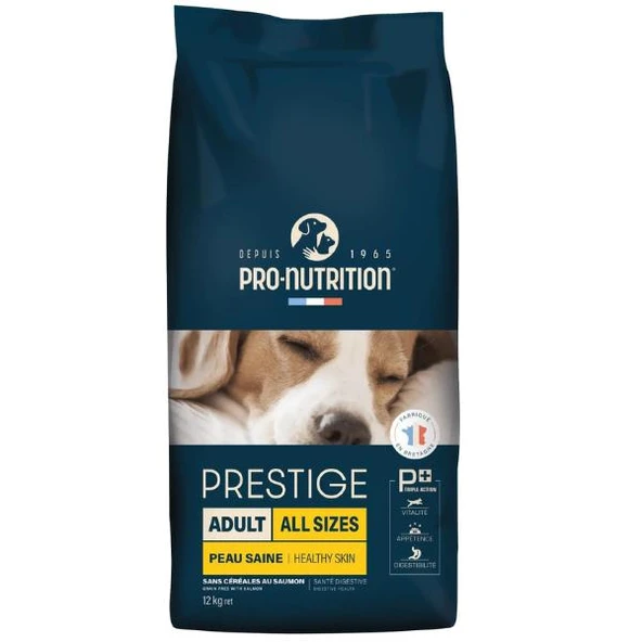 Pro Nutrition Prestige Adult All Sizes Somonlu Yetişkin Köpek Maması 12Kg
