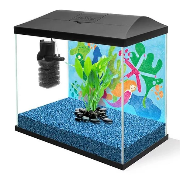 Aquael Aquarium Set Leddy Mini 35 Siyah - 2