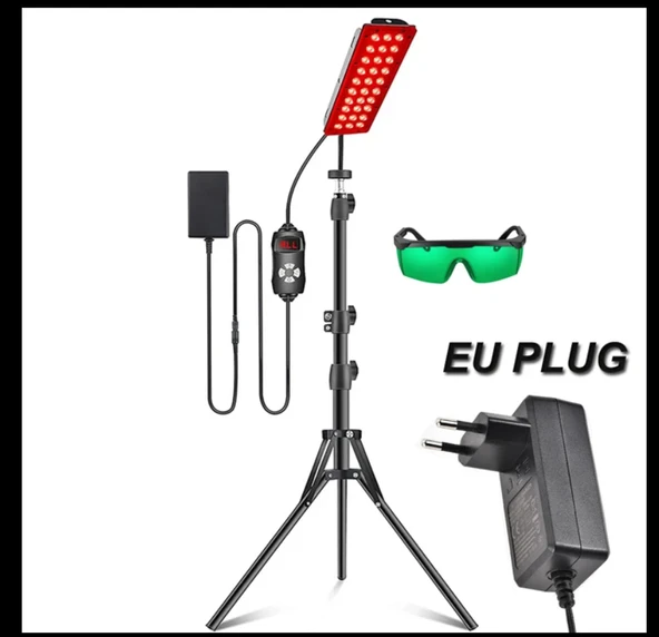 Ayarlanabilir Stand Kızılötesi Işık Cihazı 660nm ve 850nm Kızılötesi Işık Vücut Ağrısı Giderici Cilt Bakımı Kırmızı Işık Terapi Cihazı - 2