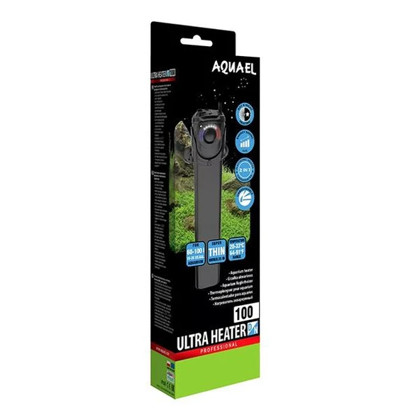Aquael Ultra Heater Plastik Akvaryum Isıtıcısı 100W