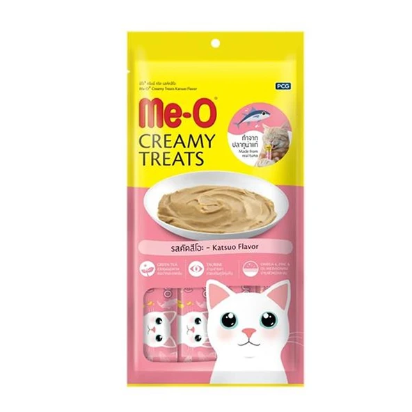 Me-O Çizgili Orkinos Balığı Kedi Ödülü 15gr 4lü