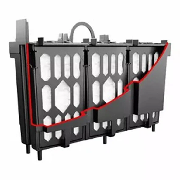 Aquael FZN Pro 1000 Askı Filtre 7,1W 900L/S - 5