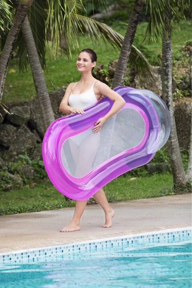 HydroLuxe™ Fileli Deniz Yatağı 1,60 m x 84 cm: Suyun Üzerinde Eşsiz Bir Serinlik Deneyimi! - 7