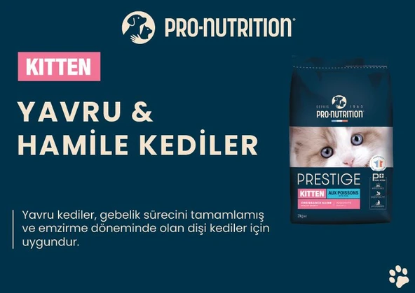 Pro Nutrition Prestige Kitten Balıklı Yavru Kedi Maması 8Kg - 4