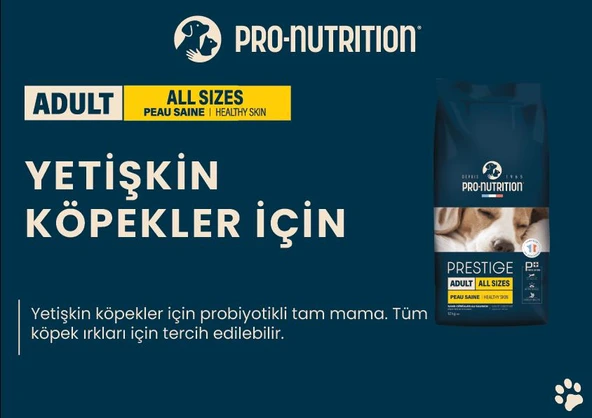 Pro Nutrition Prestige Adult All Sizes Somonlu Yetişkin Köpek Maması 12Kg - 3