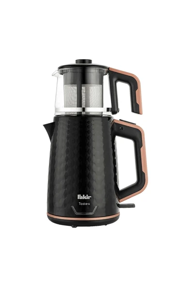Fakir Tastea Siyah Rose 1650 W Cam Demlikli Çay Makinesi