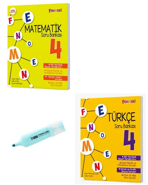 4. Sınıf Matematik Ve Türkçe Soru Bankası