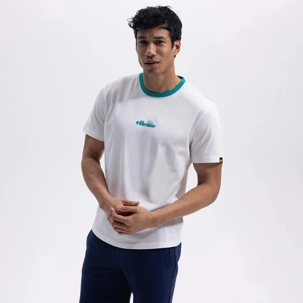 Ellesse Erkek Beyaz Tişört – CMO18-3 - 5