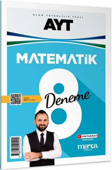 AYT Matematik Tamamı Video Çözümlü 8 Deneme Marka Yayınları