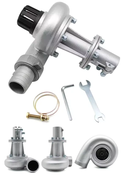 Ablacks Benzinli Tırpan Çim Biçme Makinası Su Kaldırma Pompası Aparatı 28 MM 9 Diş - Resim 2