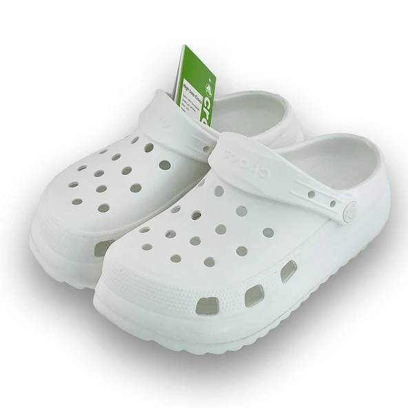 CROCS CROCBAND HİGH SOLE KADIN TERLİK BEYAZ - 1