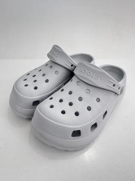 CROCS CROCBAND HİGH SOLE KADIN TERLİK BUZ GRİ